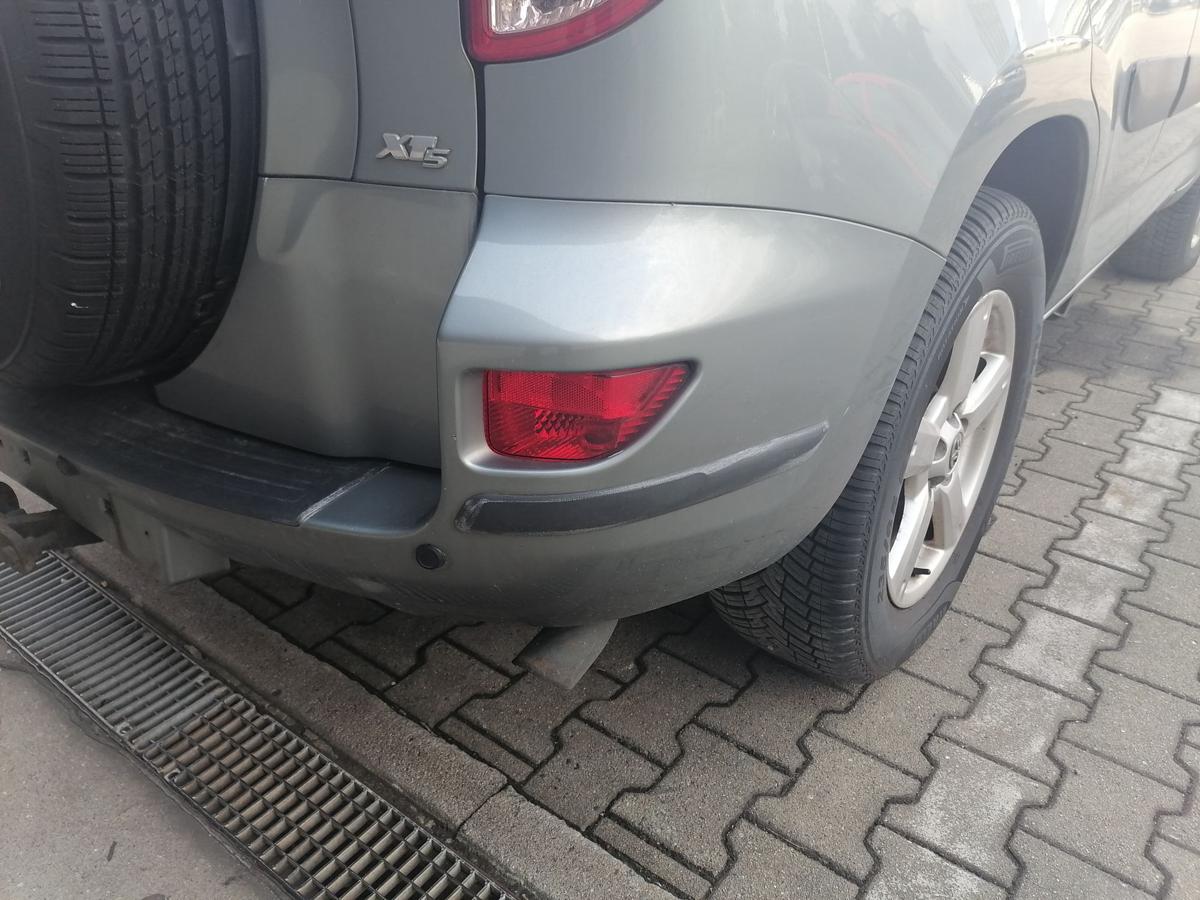 Toyota Rav4 3 original Stoßstange Stossfänger hinten Graumetallic Bj.2006