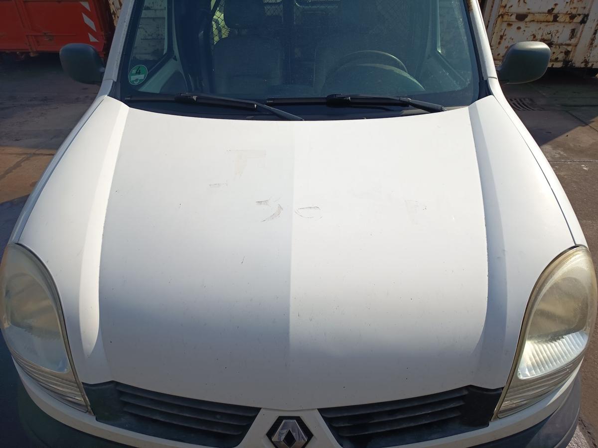 Renault Kangoo KC original Motorhaube Klappe Deckel vorn Front 389 Gletscherwei&szlig;