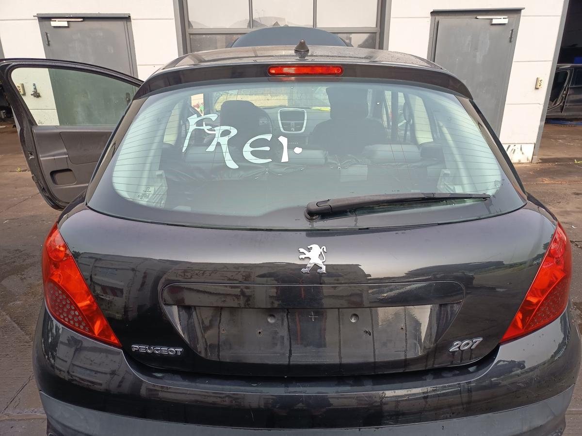 Peugeot 207 original Heckklappe mit Scheibe EXL Obsidianschwarz Bj 2007