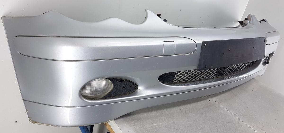 Mercedes C Klasse W203 Sto&szlig;stange Sto&szlig;f&auml;nger vorn in 744 Brillantsilber Bj2000