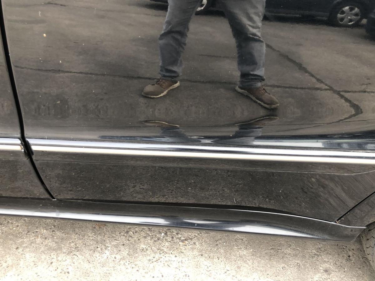 Mercedes A Klasse W169 T&uuml;r hinten links Fondt&uuml;r Rohbau 696 Nachtschwarz bis 08