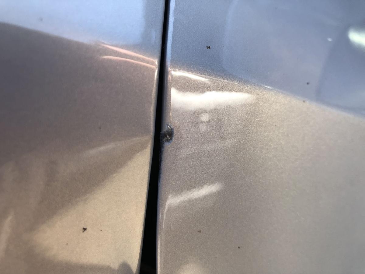 Nissan Micra K14 Tür vorn links Fahrertür im Rohbau KNV Warm Silver Met
