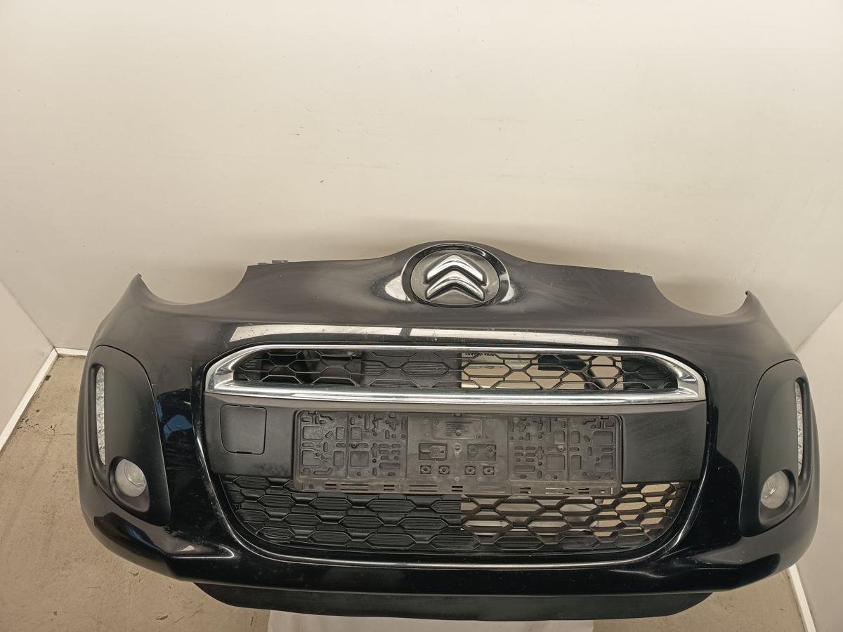 Citroen C1 original Stoßstange Fänger vorn/Front EXZ Schwarz Bj 2013