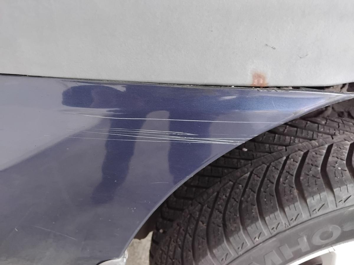 Kia Carens II original Stossf&auml;nger Sto&szlig;stange hinten 1C Imperial Blue BJ2002