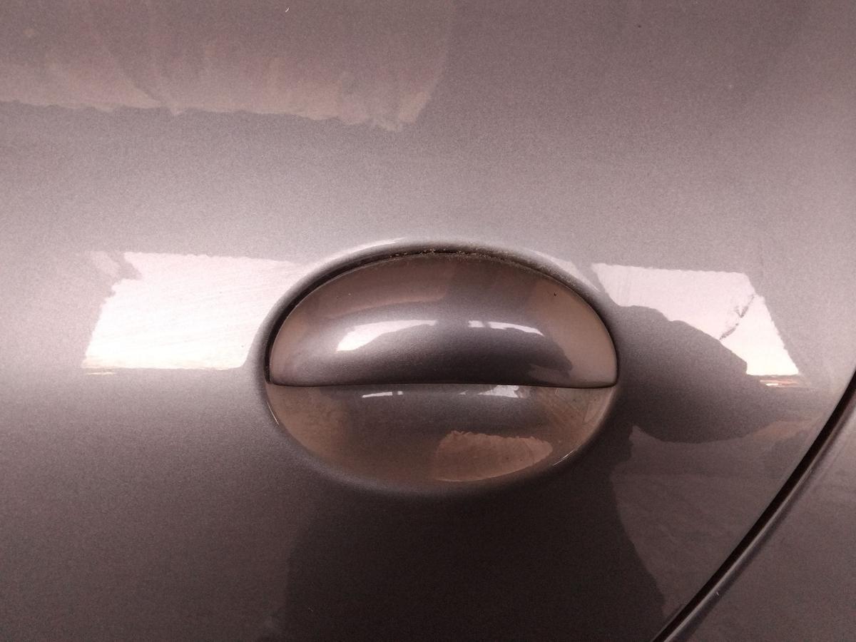 Peugeot 206 original Tür hinten links thoriumgraumetallic KTH BJ2008 Fließheck