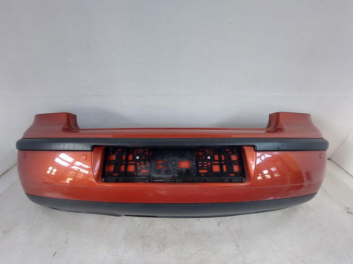 VW Polo 9N3 Stoßfänger hinten Heckschürze mit PDC LA2W Copper Orange