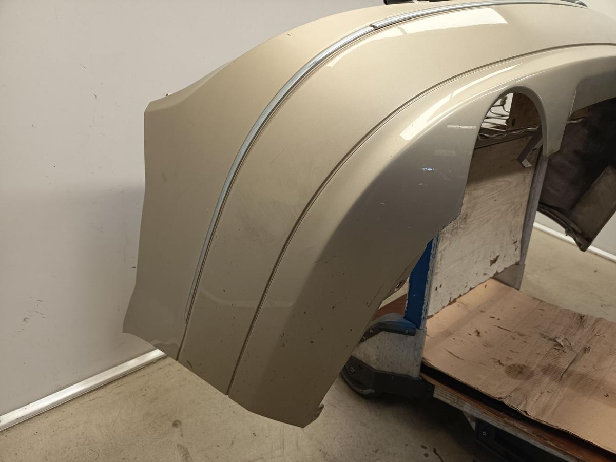 Mercedes S204 T-Modell orig Sto&szlig;stange F&auml;nger hinten Heck 794 Perlbeige Bj 2009