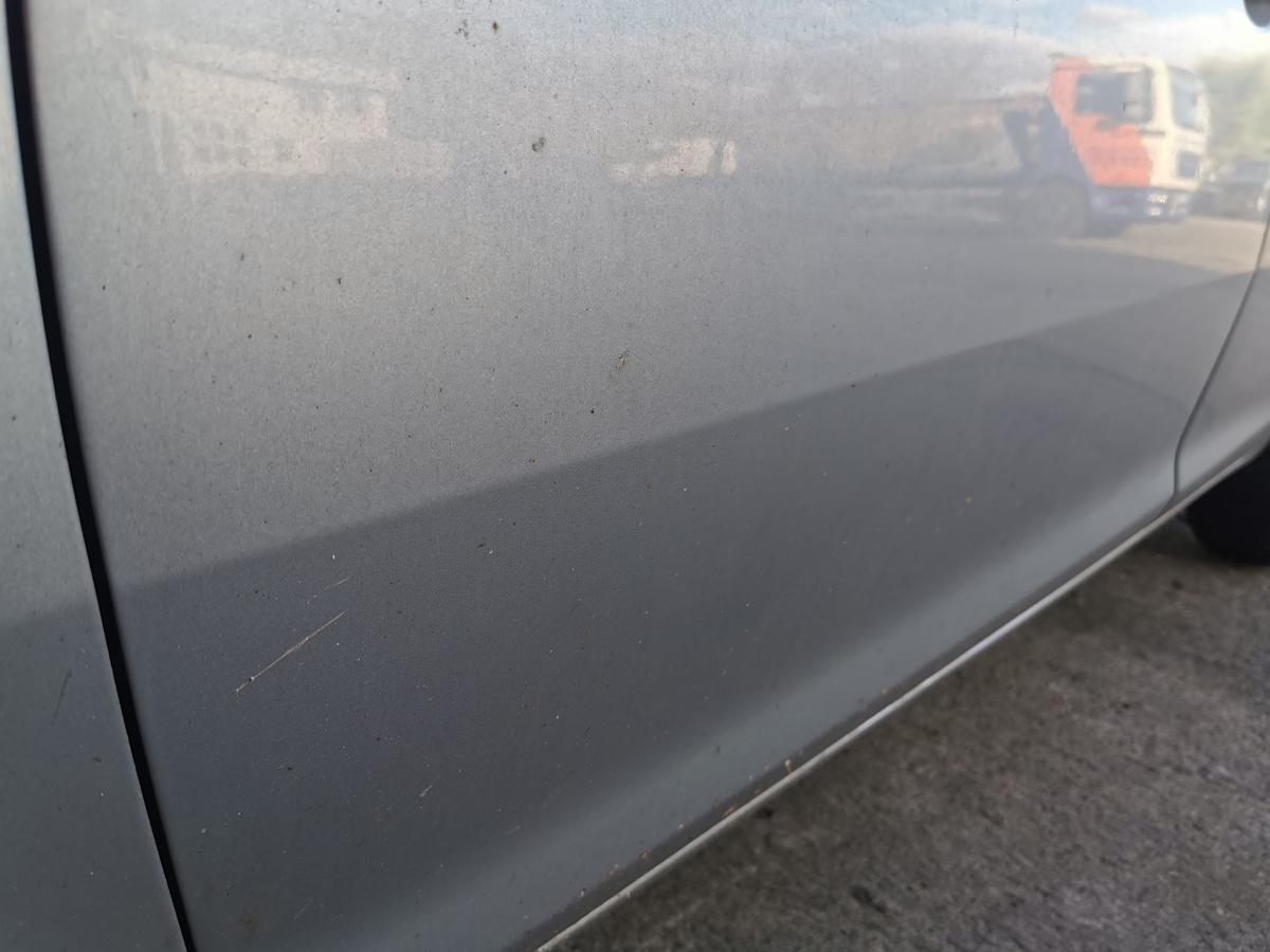 Opel Corsa D Fahrertür Tür Autotür Rohbautür vorn links 5trg Z163 Lichtsilber