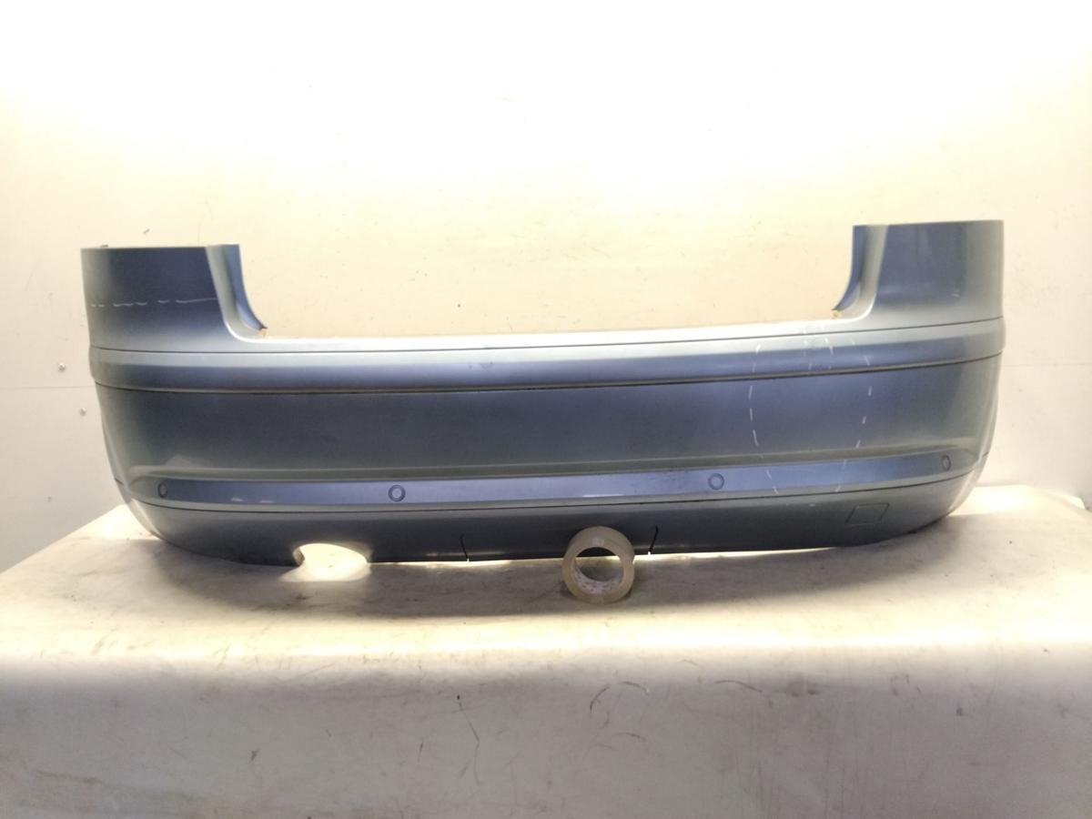 Audi A3 8P orig Sto&szlig;f&auml;nger Sto&szlig;stange hinten 3-T&uuml;rer PDC LY5J Liquidblau BJ2007