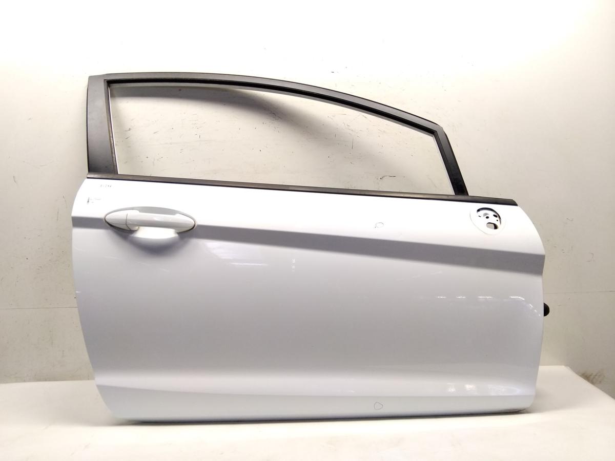 Ford Fiesta JA8 T&uuml;r vorn rechts Beifahrert&uuml;r 3-T&uuml;rer frostwei&szlig; BJ2009