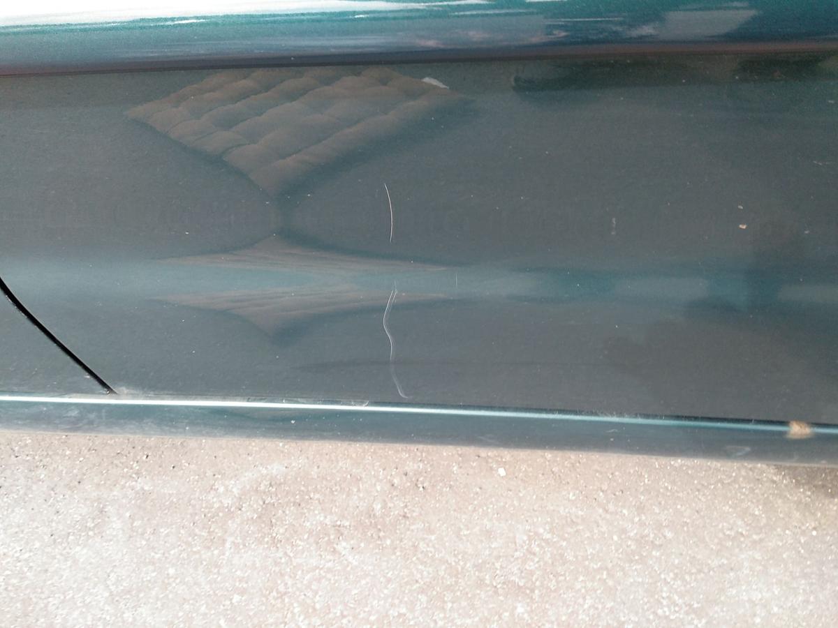VW Polo Variant 6K T&uuml;r hinten links yuccagr&uuml;nmetallic LS6T Bj.1997