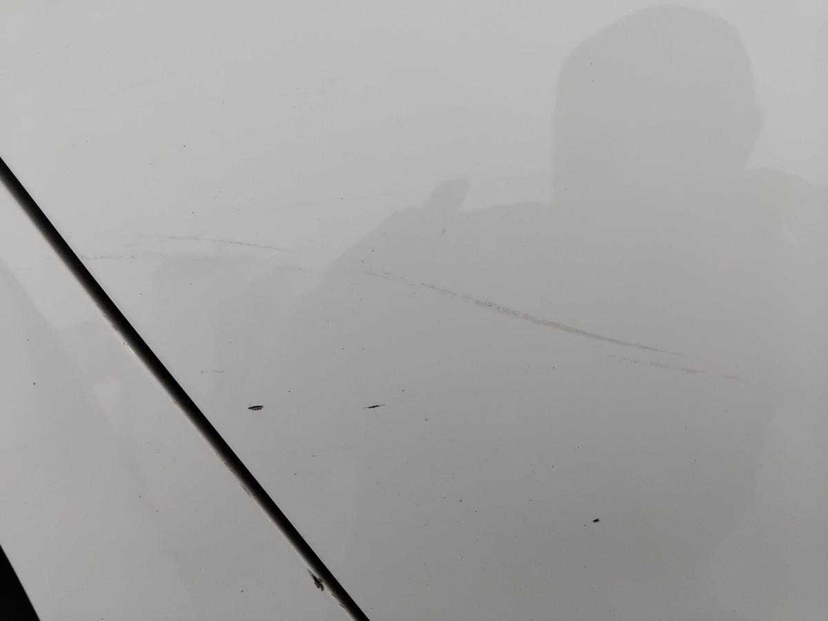 VW Golf 7 T&uuml;r hinten rechts LC9A pure white 5-t&uuml;rig Flie&szlig;heck BJ2019