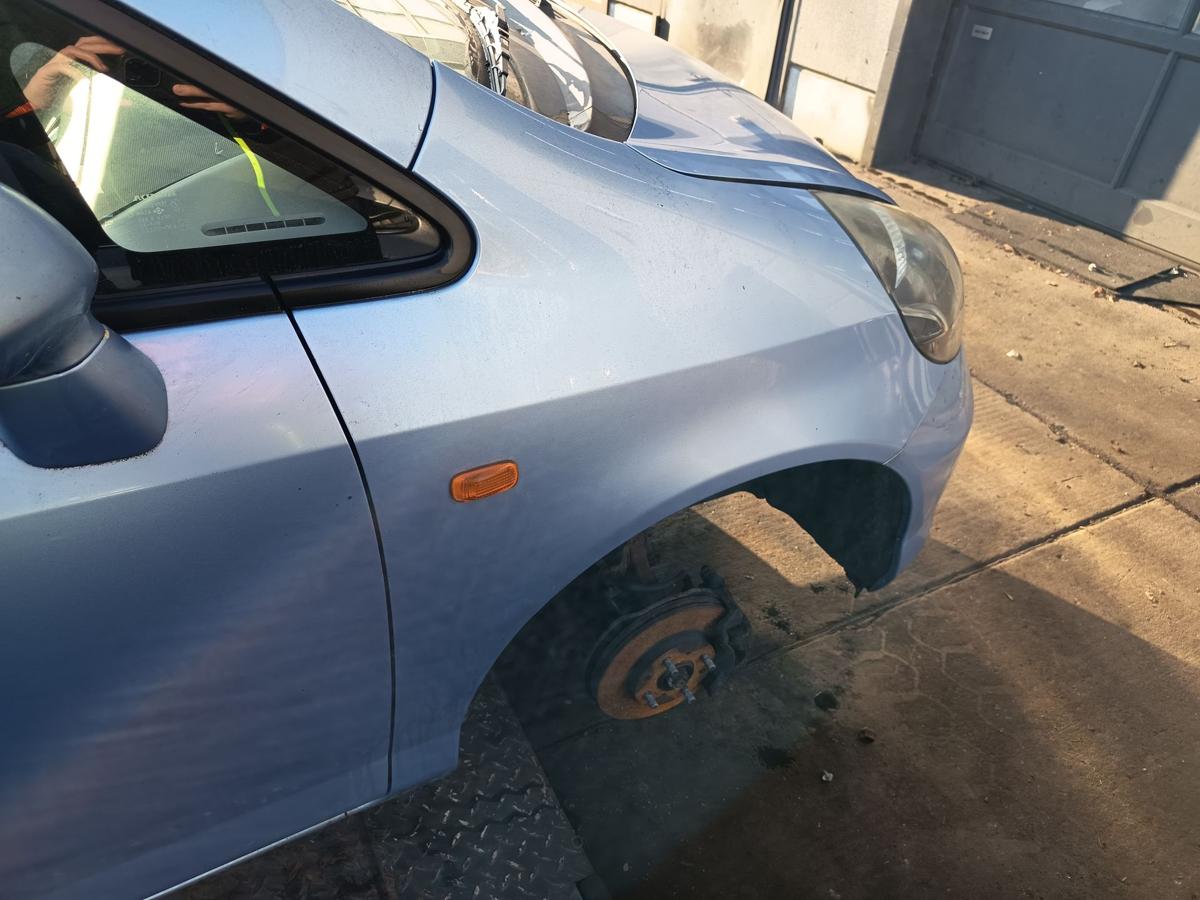 Honda Jazz GD1 original Kotfl&uuml;gel rechts B506M Ice Blue Baujahr 2002