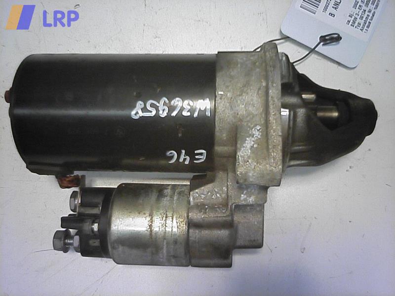 BMW 3er Reihe E46 1.8 85KW BJ 2002 Anlasser 7505979 0001108196 Starter BOSCH