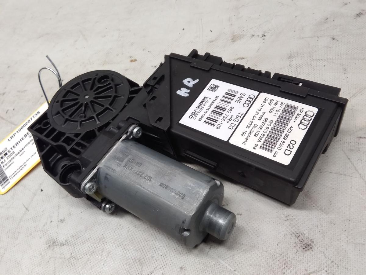 Audi A8 D3 4E original Fensterhebermotor hinten links 4E0959802D BJ2008