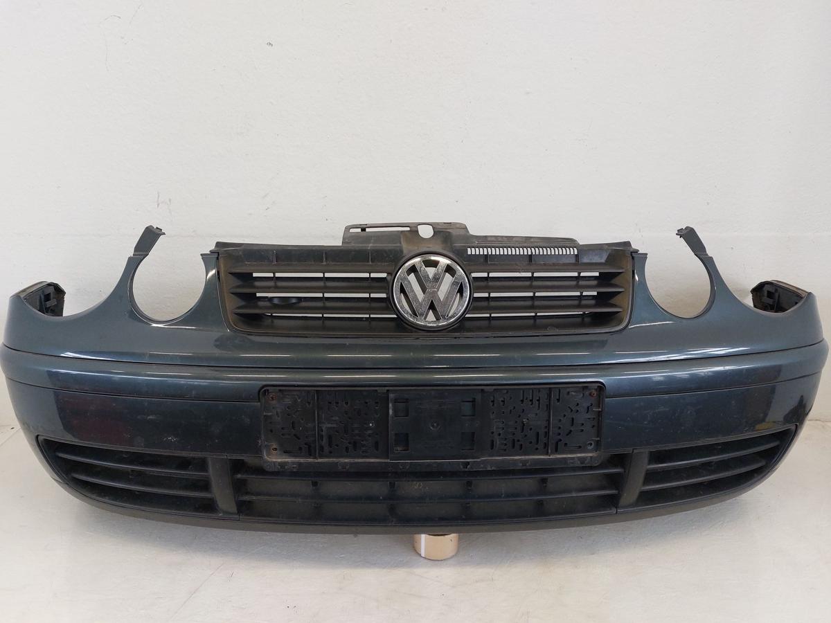 VW Polo 9N1 Stossfänger Stossstange Bumper vorn LC7V Blue Anthrazit Perl