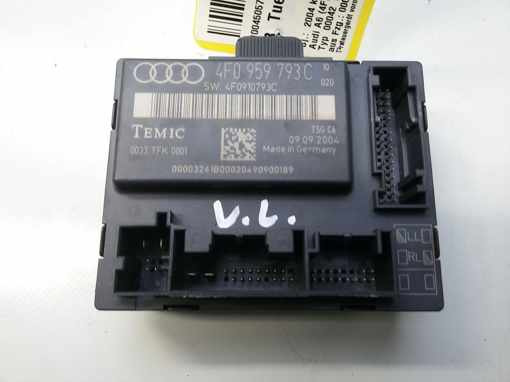 Audi A6 4F BJ-2004 Türsteuergerät vorn links 4F0959793C