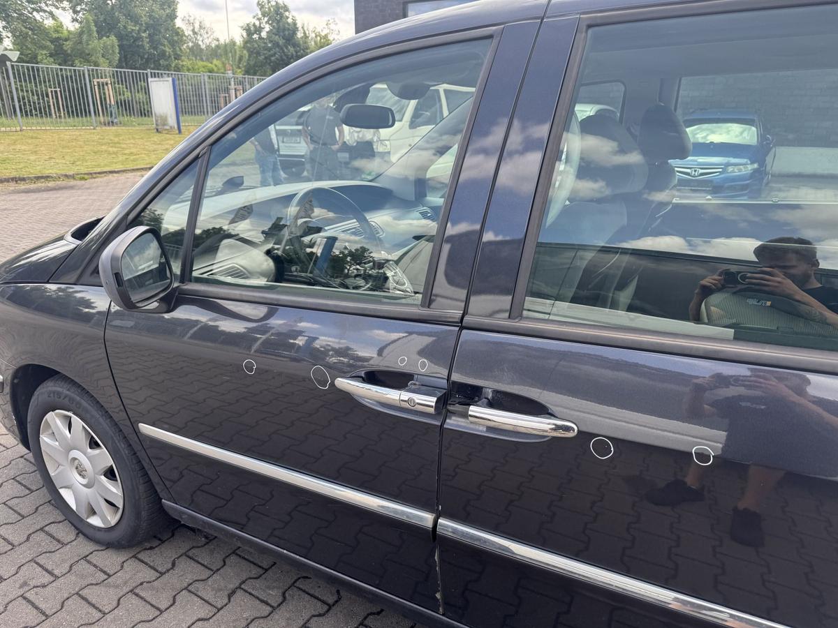 Peugeot 807 original T&uuml;r vorn links EYJ Aster Grau Metallic Rohbau Bj.2013