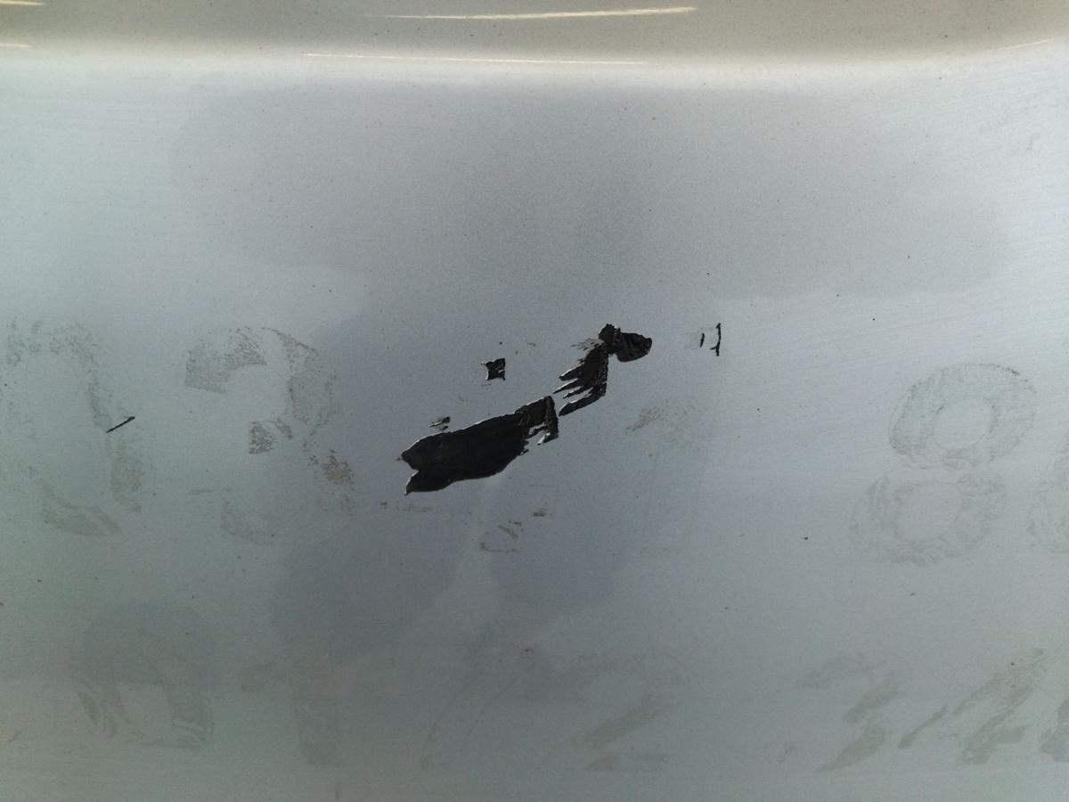 Toyota Rav4 3 original Heckklappe Hecktür mit Scheibe BJ2010 1F7 classic silbermetallic