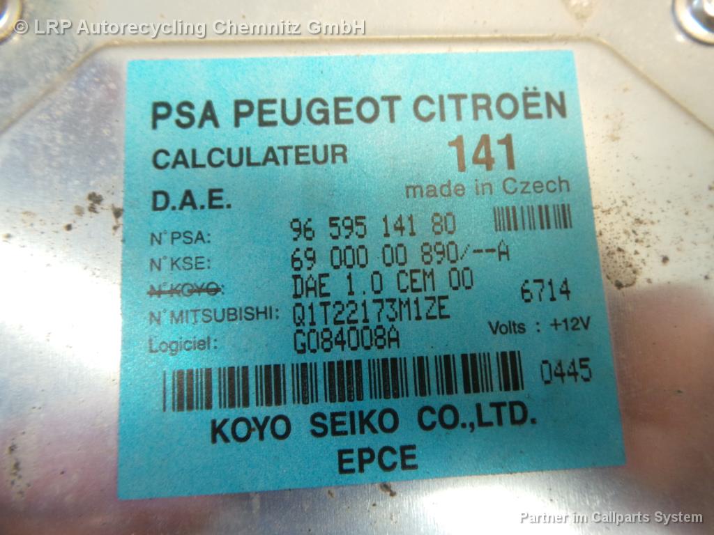 Citroen C2 (J) BJ 2006 Steuergerät Lenkung 9659514180 6900000890