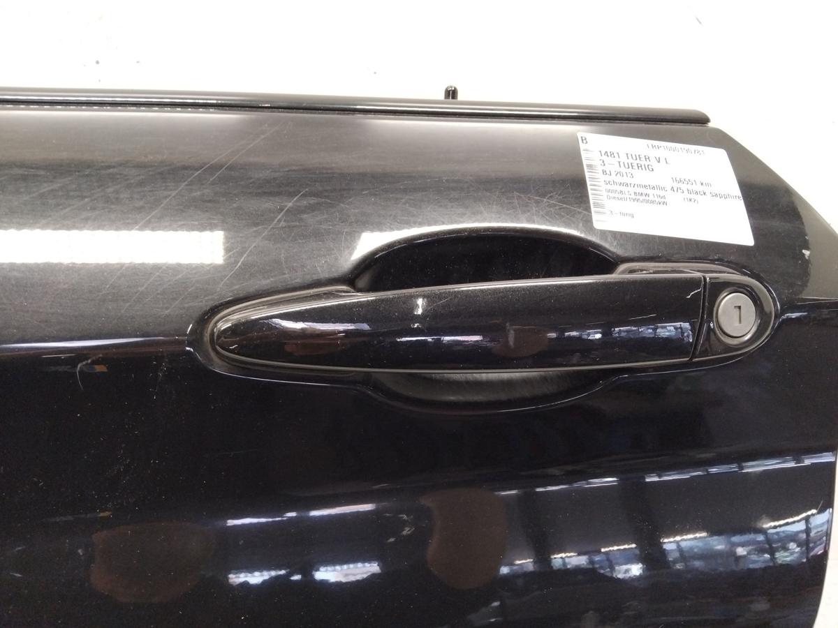 BMW 1er F21 Tür vorn links Fahrertür 475 black sapphiremet. 3-türig BJ2013