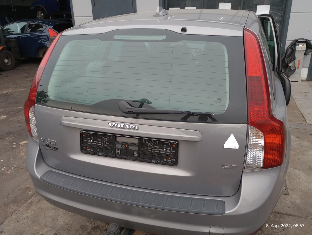 Volvo V50 orig Heckklappe mit Scheibe Flint Grau Met Facelift ab Bj 2007