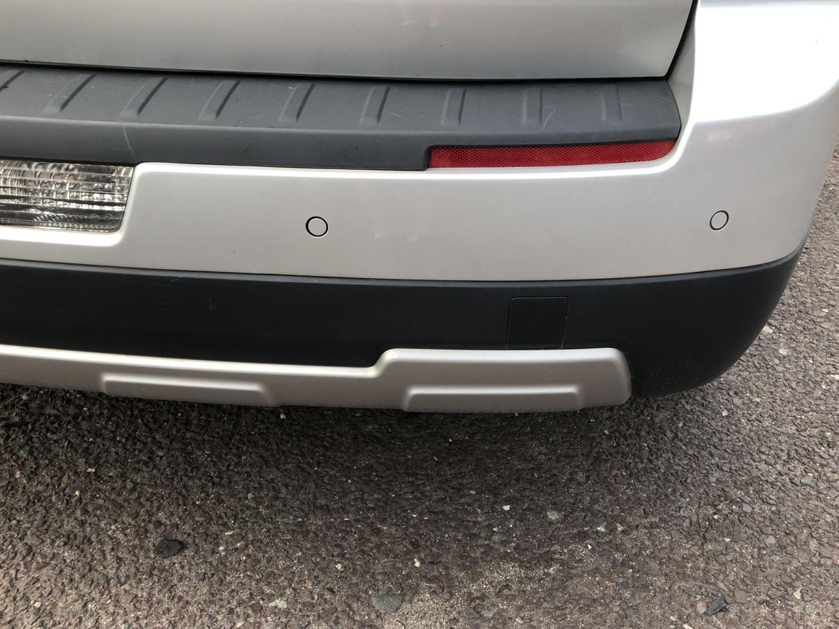 Chevrolet Orlando KL1Y Sto&szlig;f&auml;nger hinten Hecksch&uuml;rze mit PDC GAN Silber