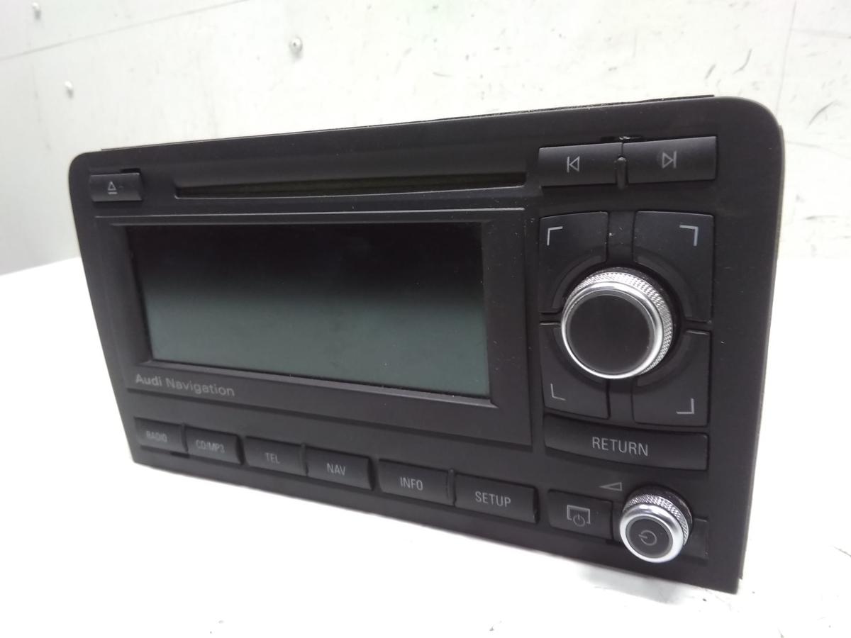 Audi A3 8P Facelift original Radio-Navigationseinheit RNS-LOW 8P0035193E Bj.2010
