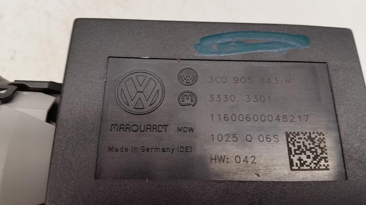 VW Passat 3C orig Zündschloss mit 1X Zündschlüssel Bj 2007 3C0905843M