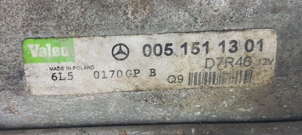 Mercedes Vito 639 Anlasser Starter A0051511301 Bj2005 2,2CDI 80kw 646982