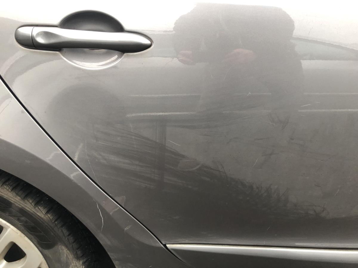 Renault Megane III 3 T&uuml;r hinten rechts Fondt&uuml;r im Rohbau TEKNG graumet