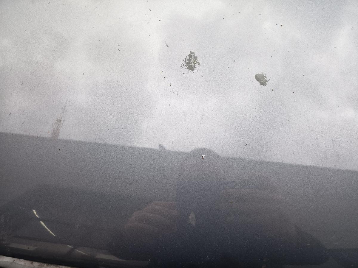 VW Sharan original Motorhaube Deckel vorne LR7K grau Baujahr 2004