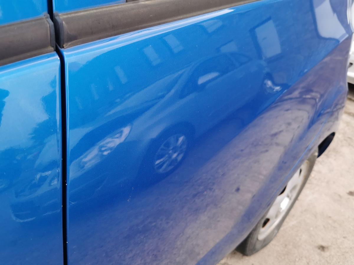 Chevrolet Spark M300 Tür Autotür Rohbau Fondtür hinten links GCT Moroccan Blue