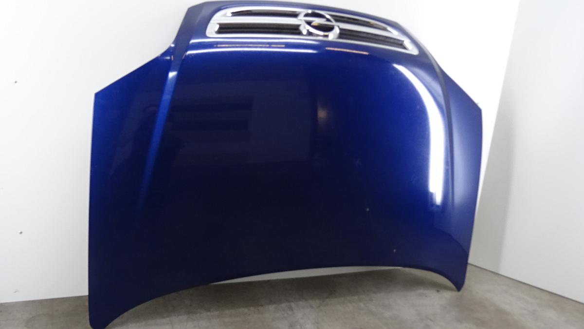 Opel Zafira A Bj2004 Motorhaube in blau inkl Grill Modell ab 2003