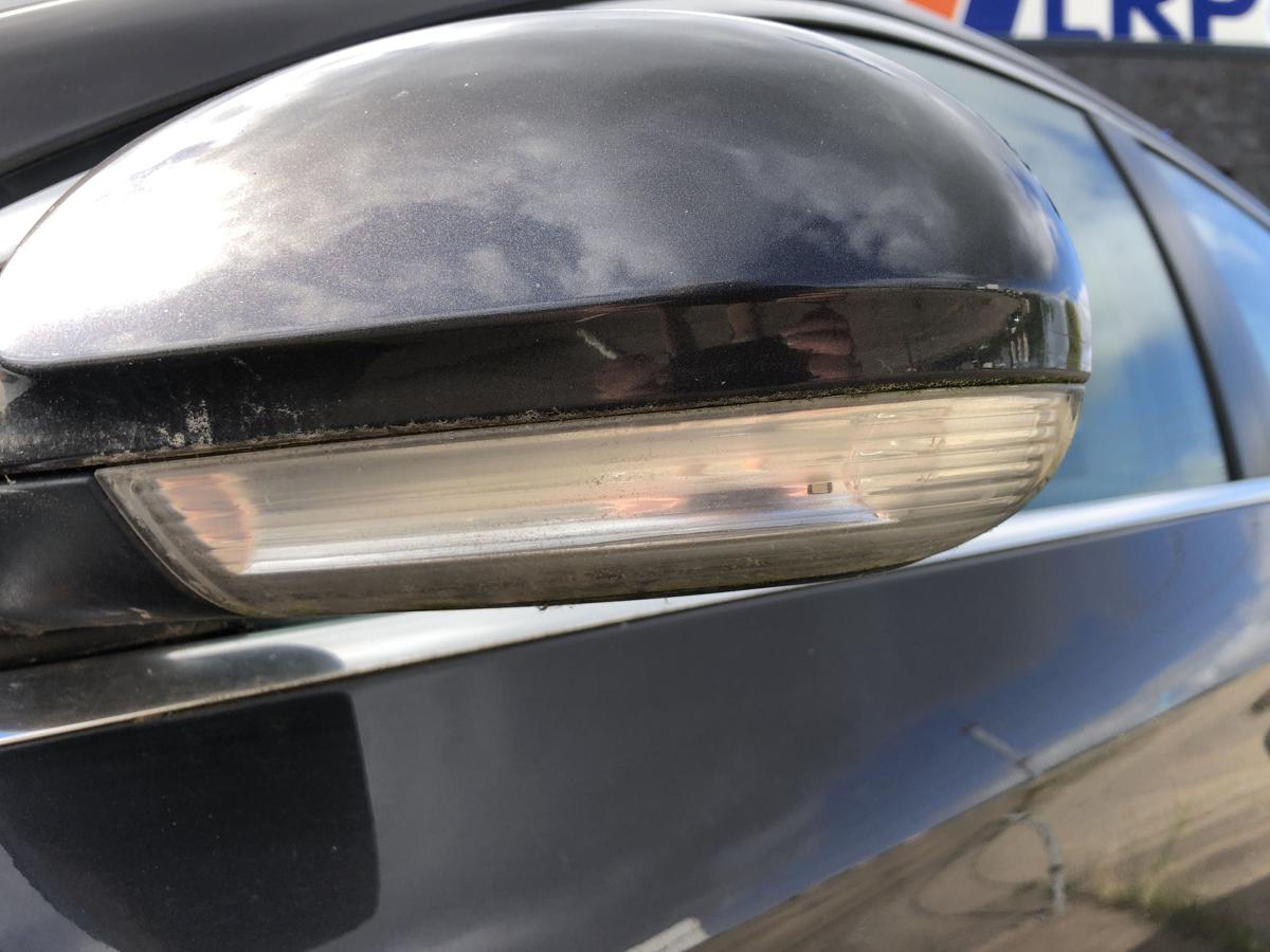 VW Passat 3C B6 Au&szlig;enspiegel links Spiegel Seitenspiegel elek LC8Z Moccabrown