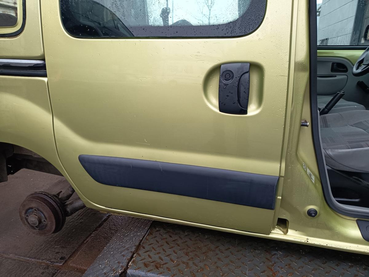 Renault Kangoo KC original T&uuml;r hinten rechts Schiebet&uuml;r TED99 gr&uuml;n ab 2003