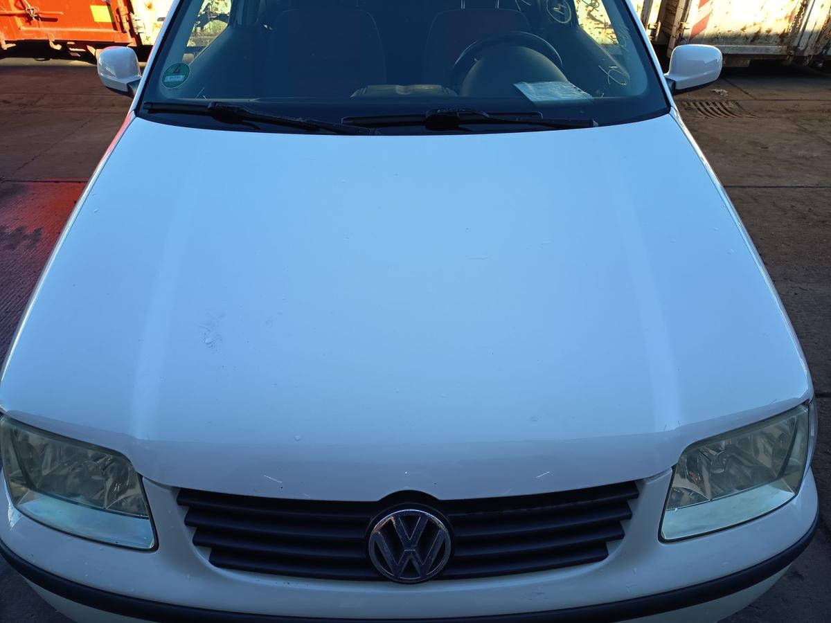 VW Polo 6N2 original Motorhaube Klappe Deckel vorn Front B9A Candywei&szlig; Bj 2000