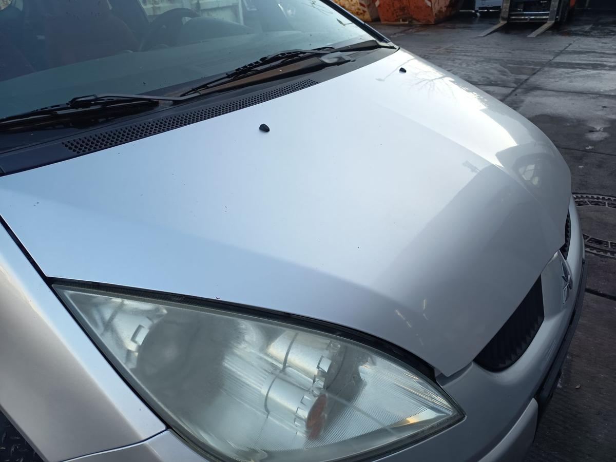 Mitsubishi Colt Z30 orig Motorhaube Klappe/Deckel/Front A50 Pure silver Bj 2005