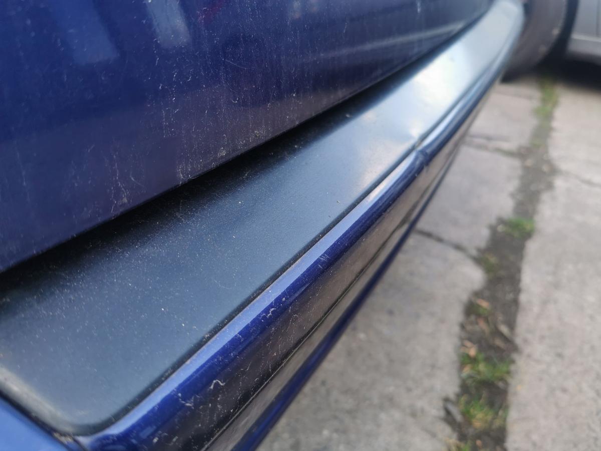 Mitsubishi Space Star DG0 Stossf&auml;nger Stossstange Bumper hinten T18Virtual Blue