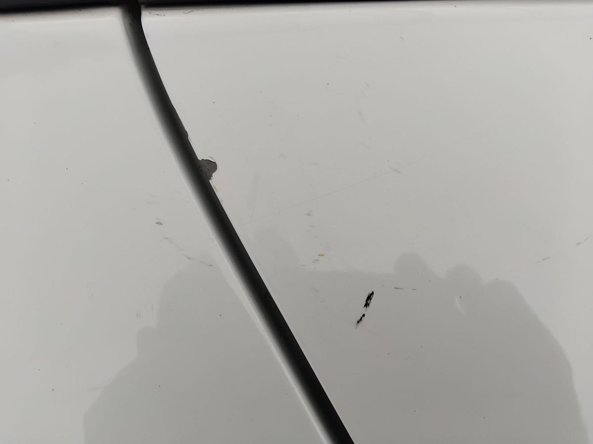 Renault Zoe T&uuml;r vorn rechts Beifahrert&uuml;r weiss DV369 Blanc Glacier BJ2016