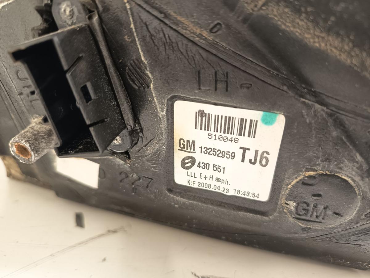 Opel Astra H GTC orig Außenspiegel links elektr 2HU Schwarz Bj 2008