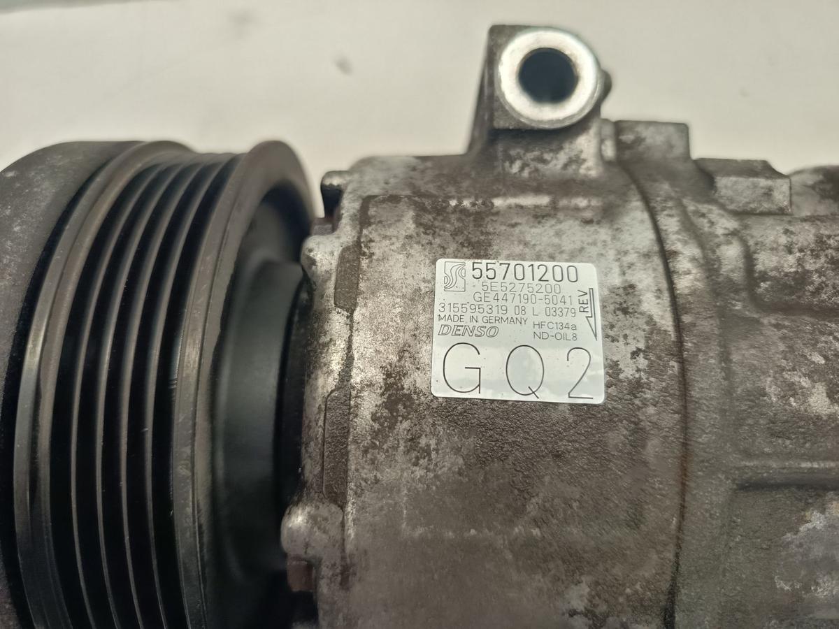 Opel Corsa D/E original Denso Klimakompressor 55701200 93190812 Bj 2009