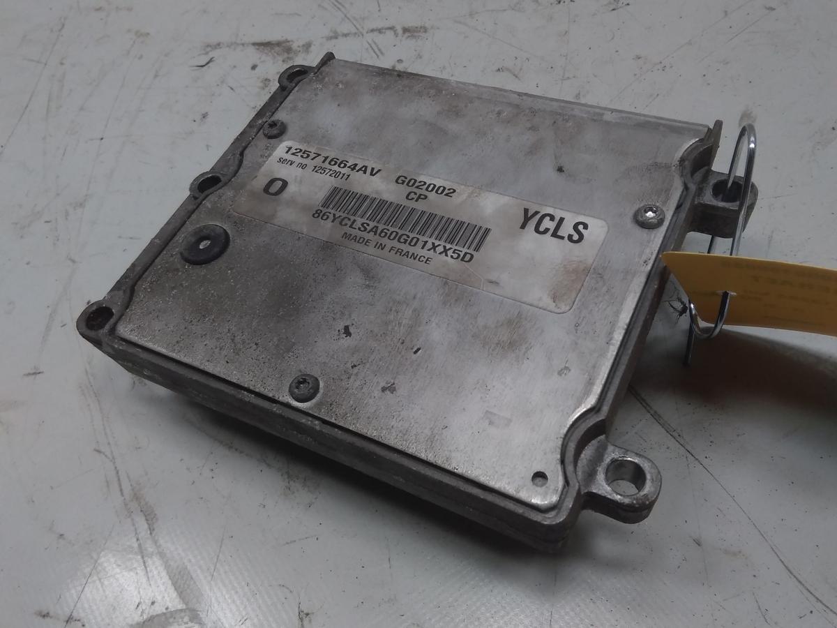 Opel Vectra C original Steuerger&auml;t Motor 12571664AV 2.2 108kw Z22SE BJ2002