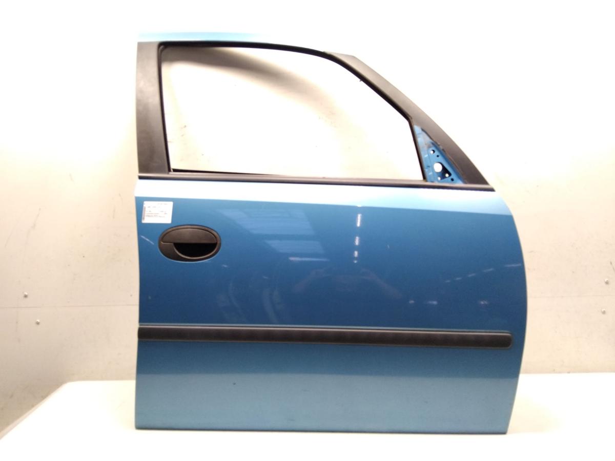 Opel Meriva A Tür vorn rechts Beifahrertür breezeblaumetallic Z20N Bj.2003