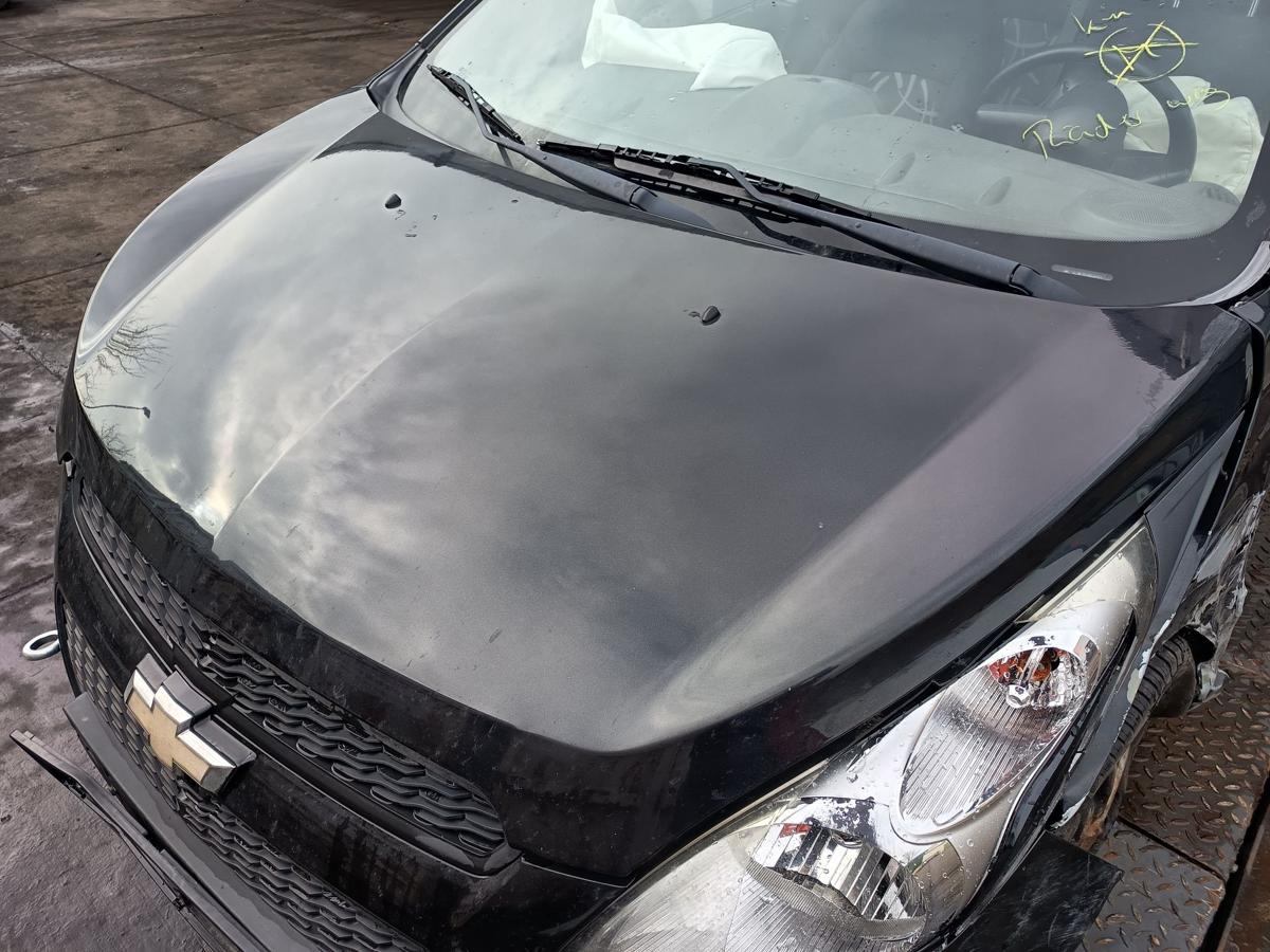 Chevrolet Spark M300 original Motorhaube Klappe Deckel vorn Front schwarz Bj2013