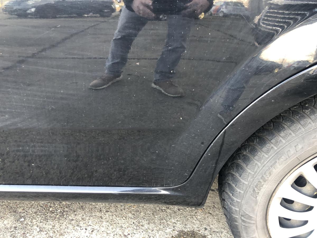 Fiat Grande Punto 199 T&uuml;r hinten links Rohbau Fondt&uuml;r 891 Nero