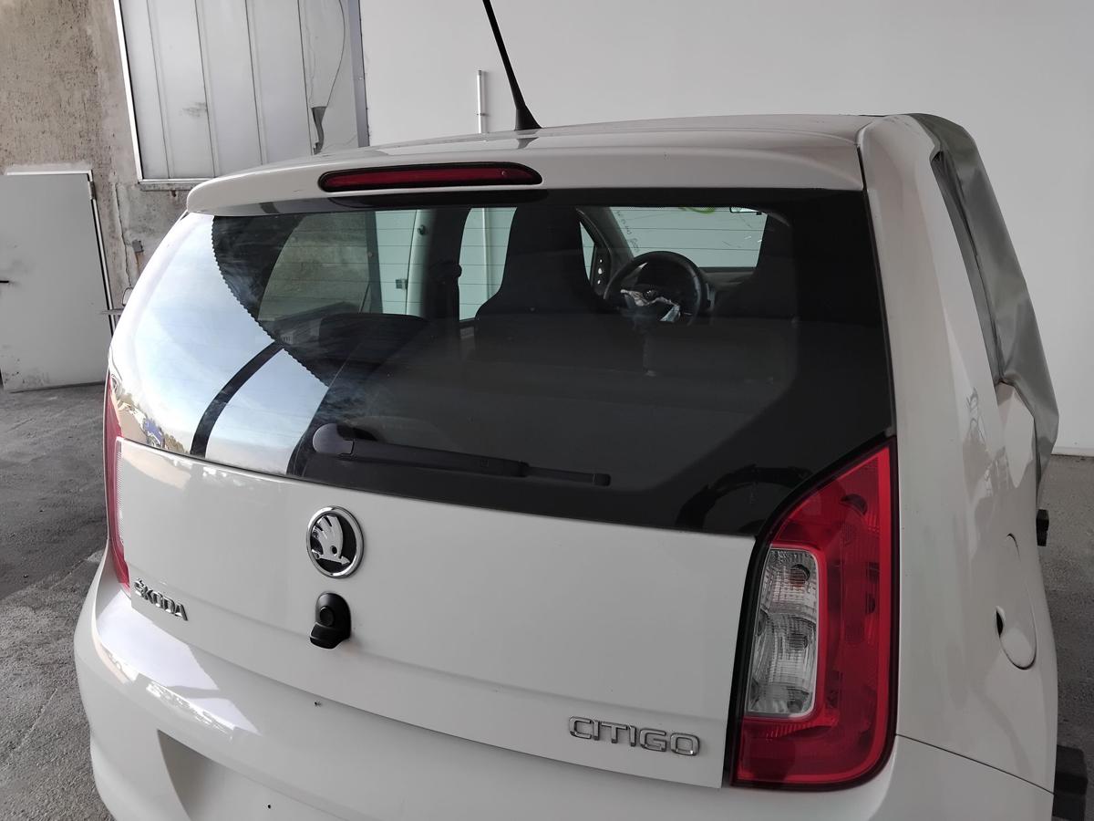 Skoda Citigo Heckklappe LB9A Candywei&szlig; mit Heckscheibe BJ2017