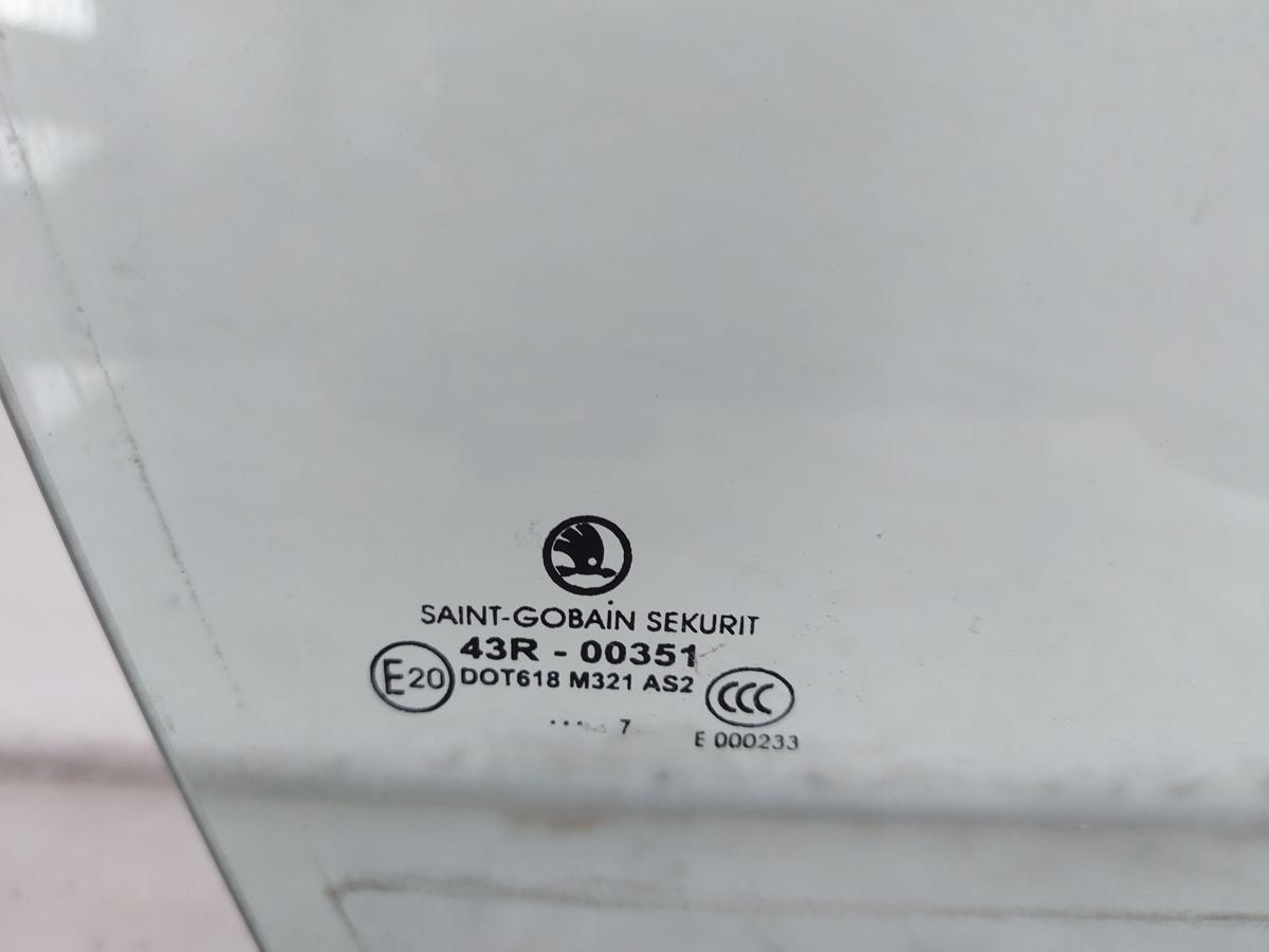 Skoda Fabia 6Y Combi T&uuml;rscheibe vorn rechts Beifahrert&uuml;r Colorglas Scheibe