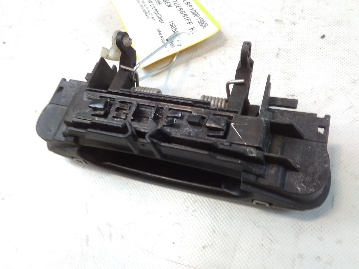 Audi A4 B7 8E orig T&uuml;rgriff T&uuml;r&ouml;ffner hinten links au&szlig;en LY7W Lichtsilber BJ2006