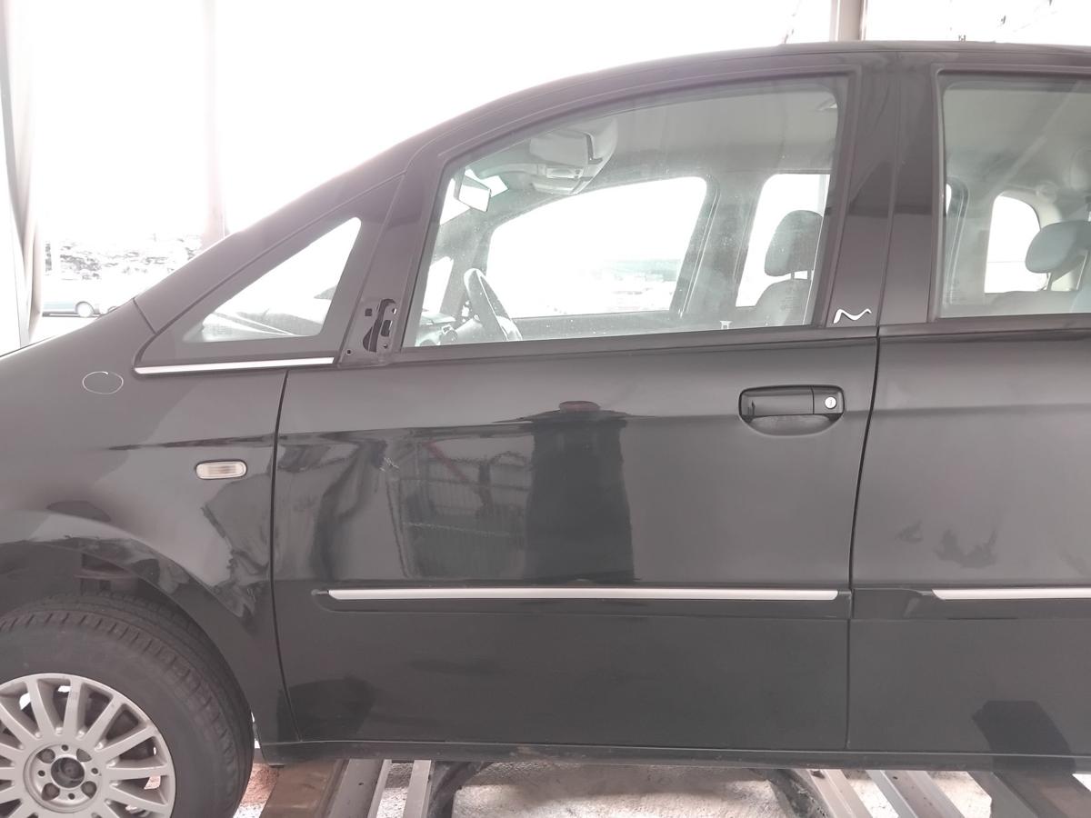 Lancia Musa Tür vorn links Fahrertür BJ2009 schwarzmetallic 601 nero masaccio